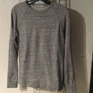 Alexander Wang Heather Gray Knit Top